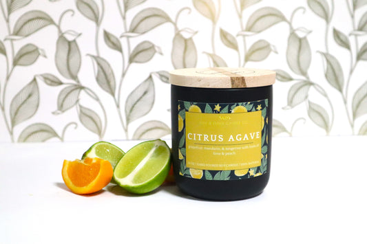 Citrus Agave Ceramic Candle