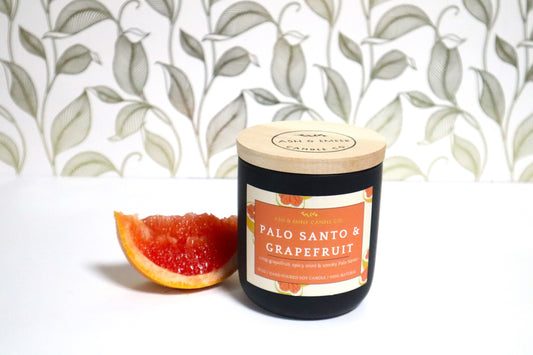 Palo Santo & Grapefruit Ceramic Candle