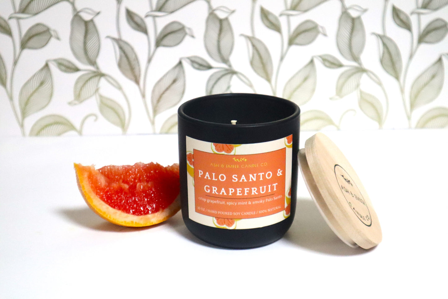 Palo Santo & Grapefruit Ceramic Candle