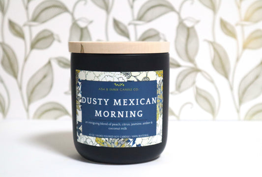Dusty Mexican Morning Ceramic Candle