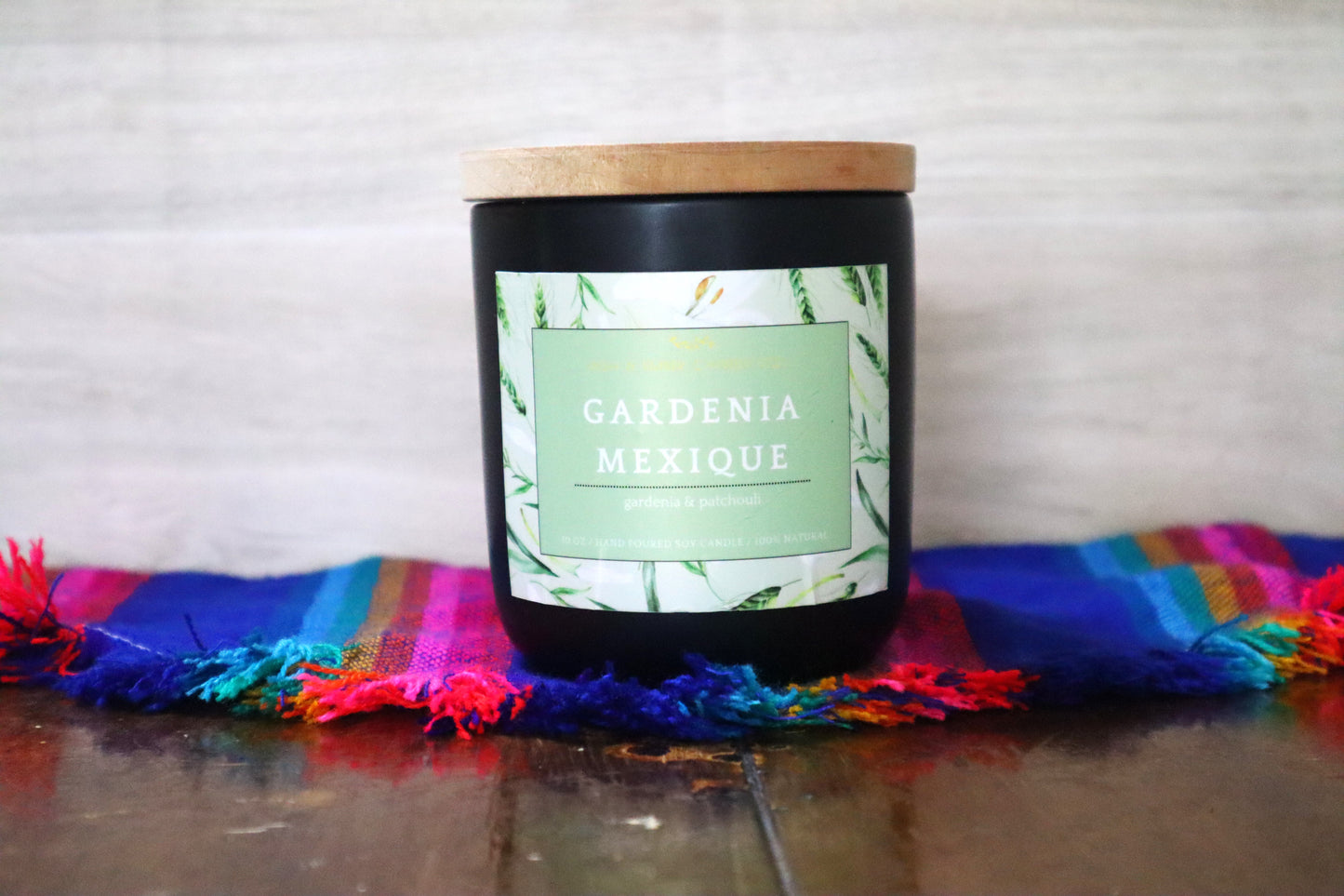 Gardenia Mexique Ceramic Candle