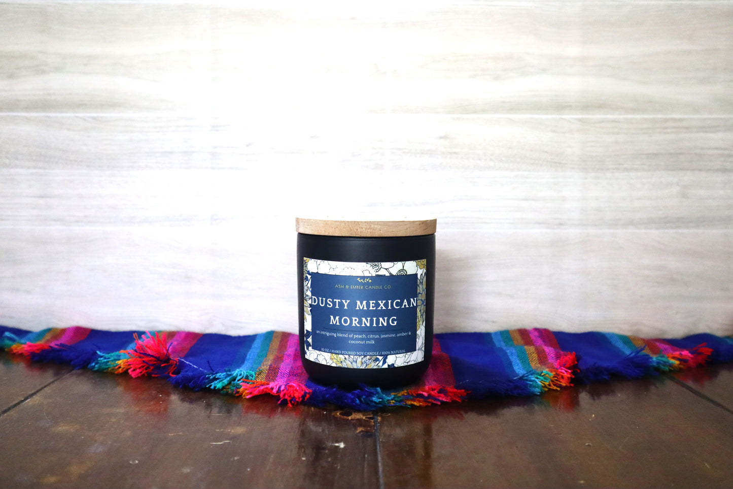 Dusty Mexican Morning Ceramic Candle