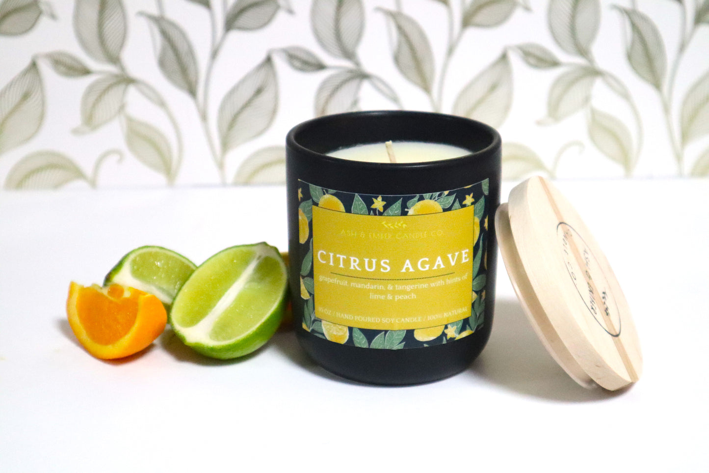 Citrus Agave Ceramic Candle