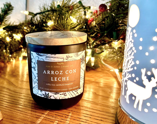 Arroz con Leche Ceramic Candle