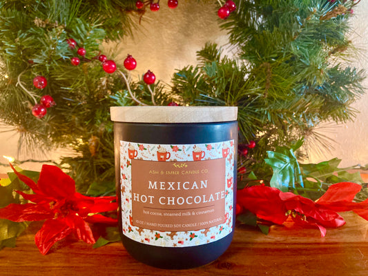 Mexican Hot Chocolate Ceramic Candle